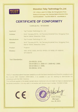 CE certification