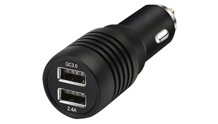 CU732 Metal fast car charger