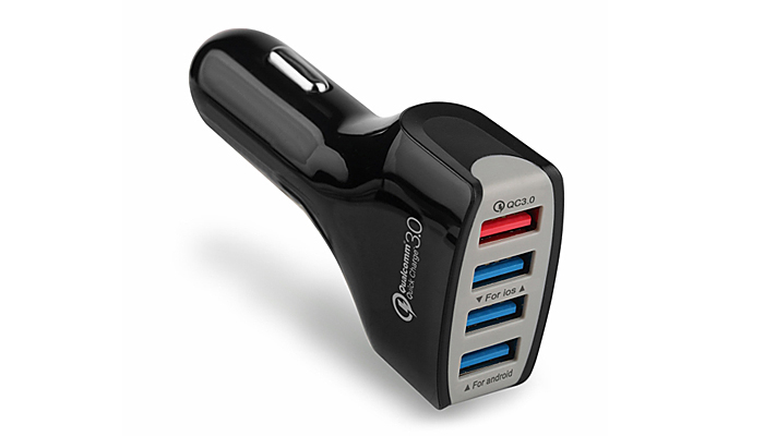 CU736 4 port QC3.0 car charger